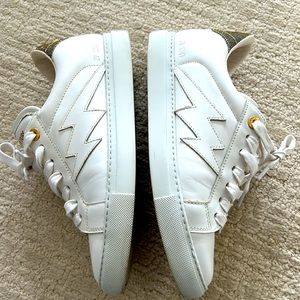 Zadig & Voltaire low top Sneakers in smooth white size 8